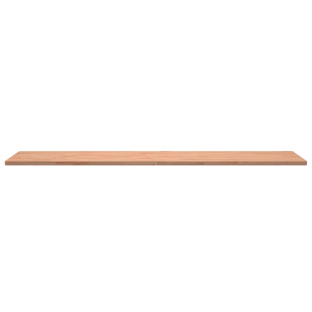 Schreibtischplatte 180x55x2,5 cm Massivholz Buche