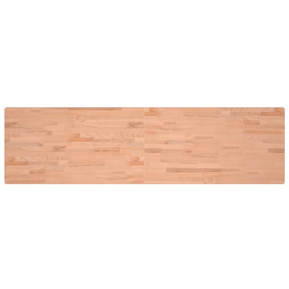 Schreibtischplatte 200x55x2,5 cm Massivholz Buche