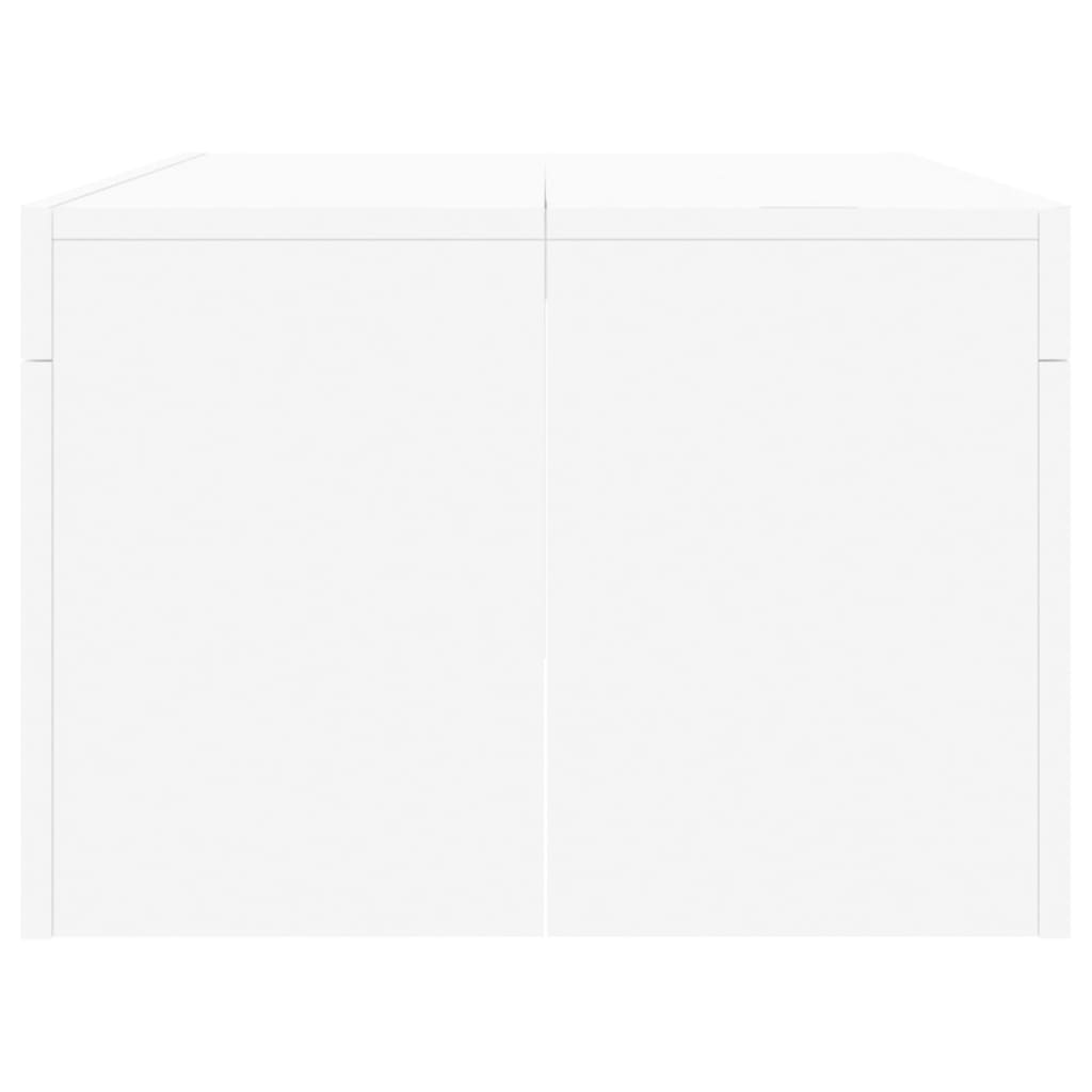 Sofabord Hvid 102x50x36 cm Træ Materiale