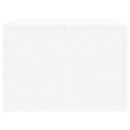 Sofabord Hvid 102x50x36 cm Træ Materiale