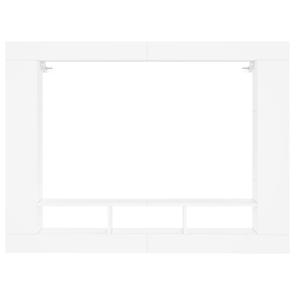 TV-Schrank Weiß 152x22x113 cm Holzwerkstoff