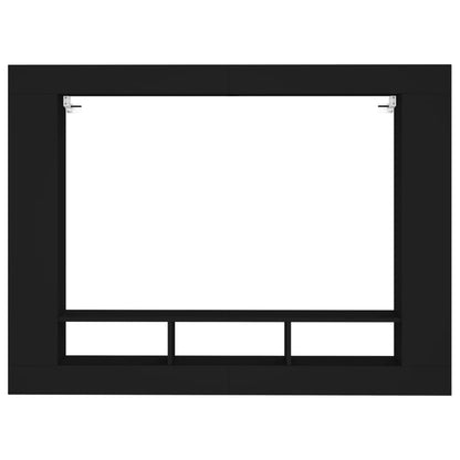 TV-Schrank Schwarz 152x22x113 cm Holzwerkstoff