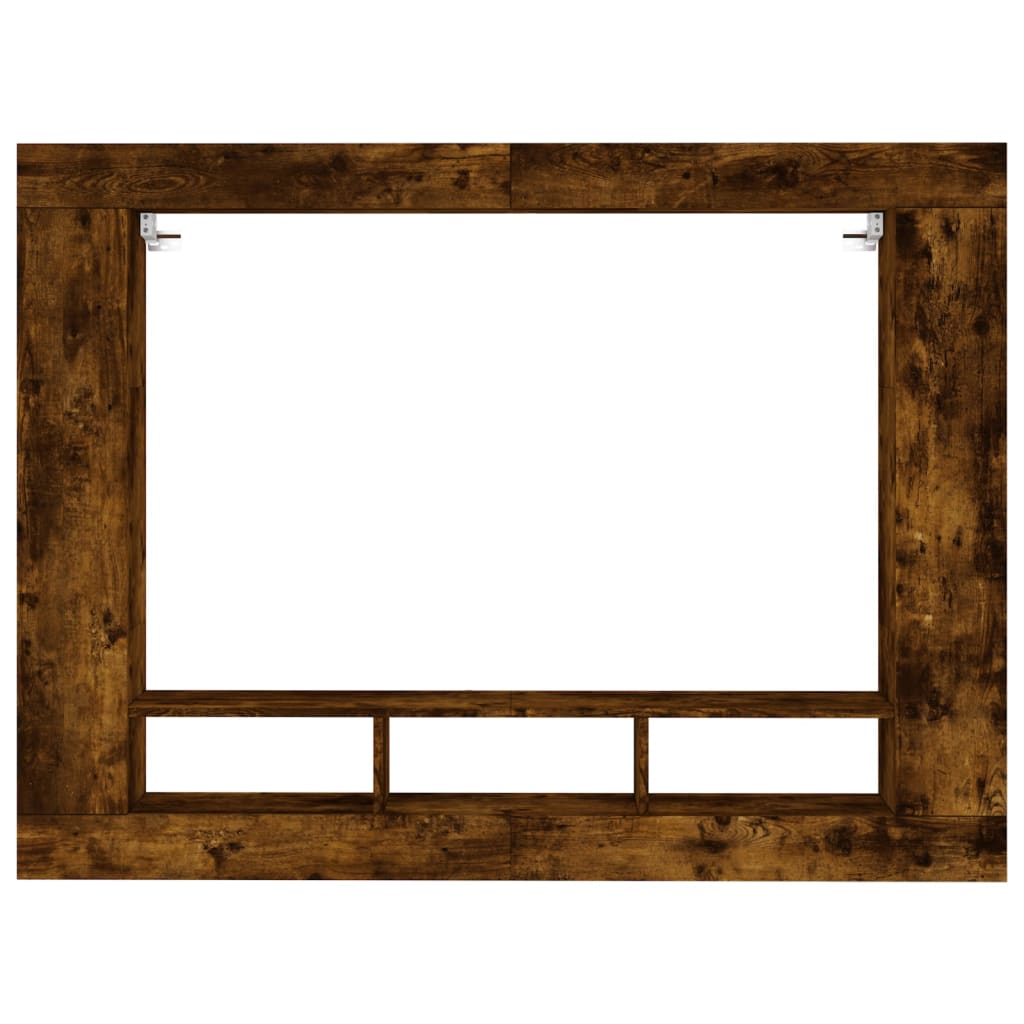 TV-Schrank Räuchereiche 152x22x113 cm Holzwerkstoff