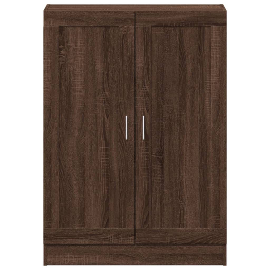 Bücherschrank Braun Eichen-Optik 82,5x30,5x115 cm Holzwerkstoff