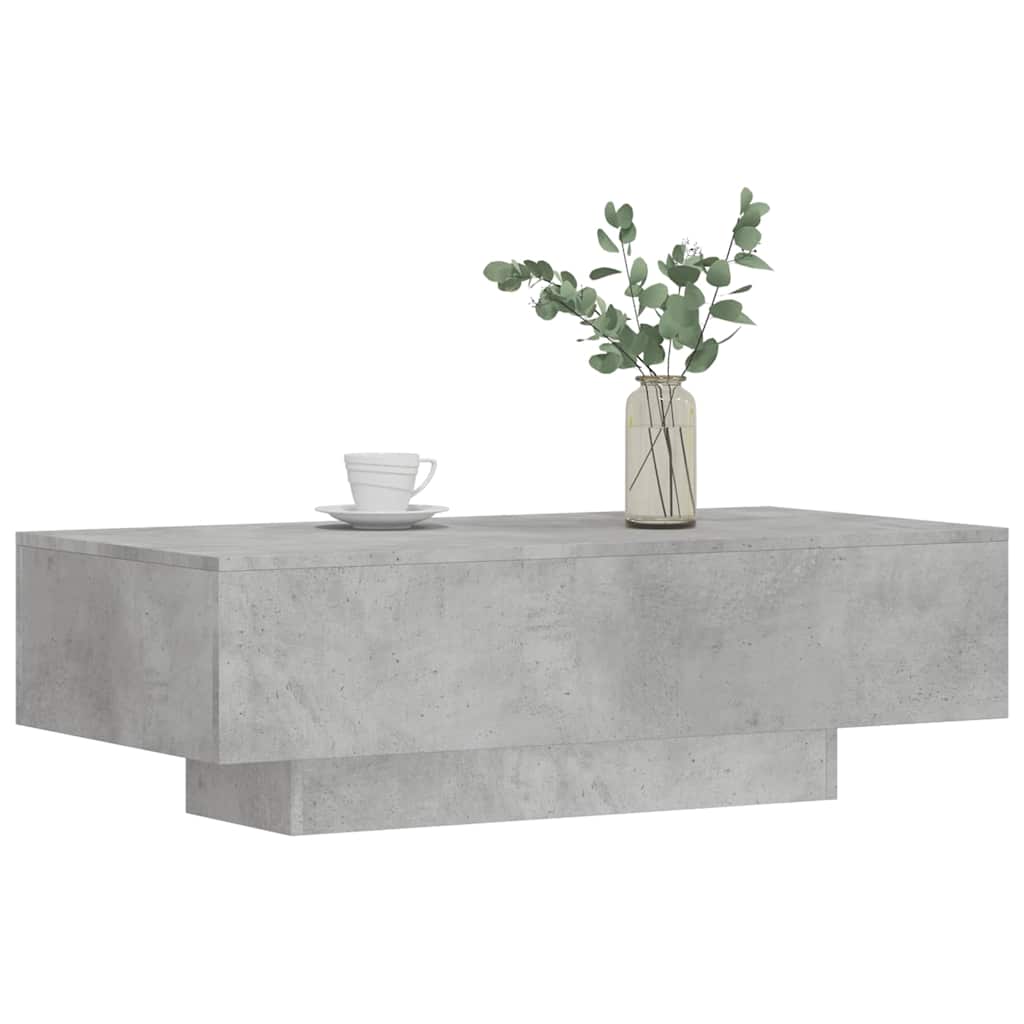 Couchtisch Betongrau 100x49,5x31 cm Holzwerkstoff