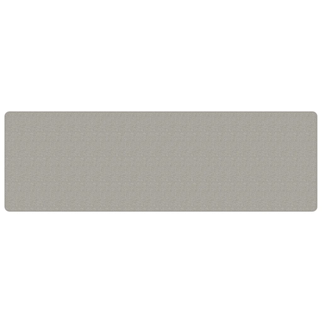 Teppichläufer Sisal-Optik Taupe 80x250 cm