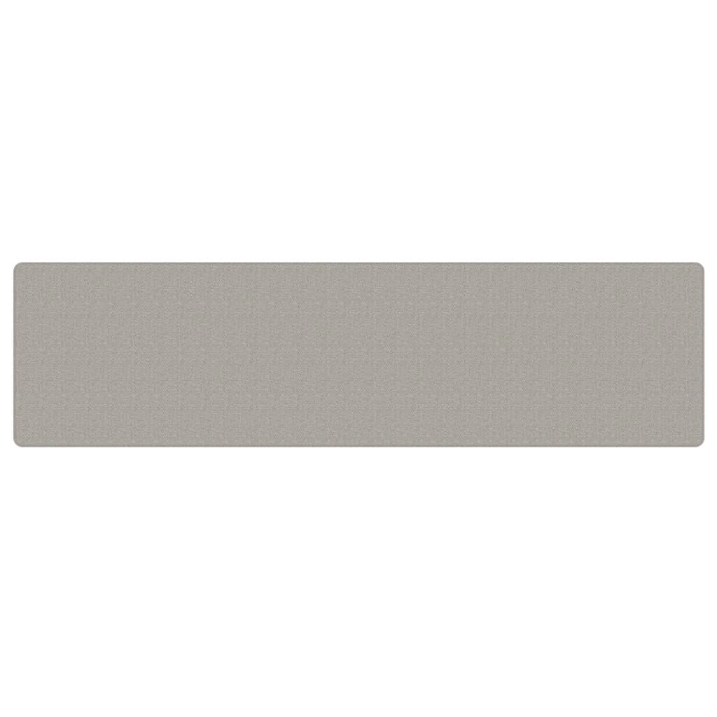 Teppichläufer Sisal-Optik Taupe 80x300 cm