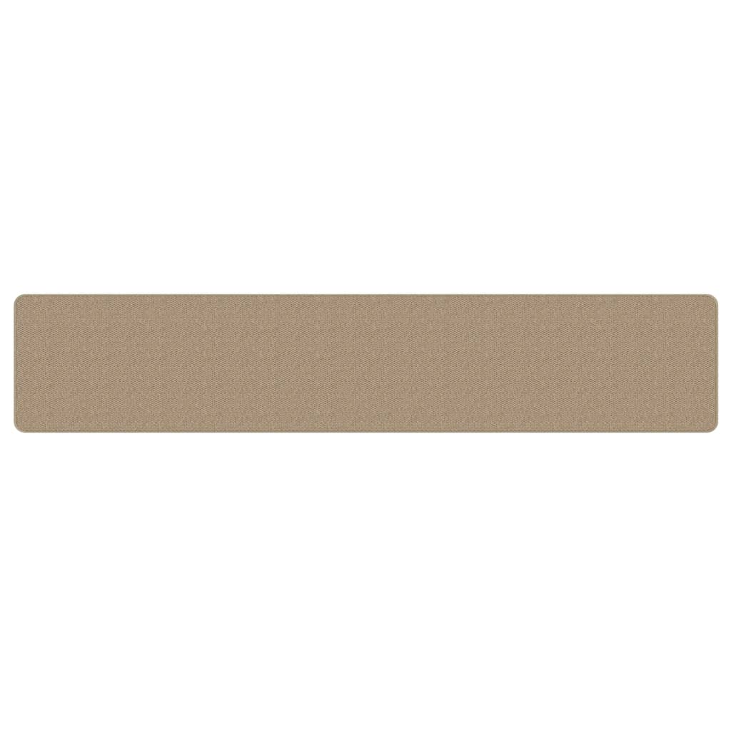 Teppichläufer Sisal-Optik Sandfarben 50x250 cm