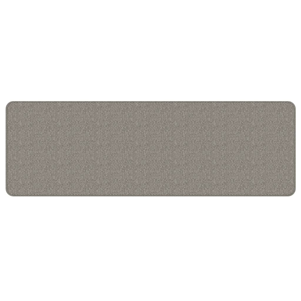 Teppichläufer Sisal-Optik Silbern 50x150 cm