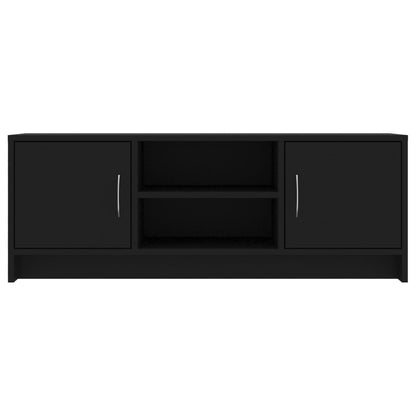 TV-skab Sort 102x30x37,5 cm Træ Materiale