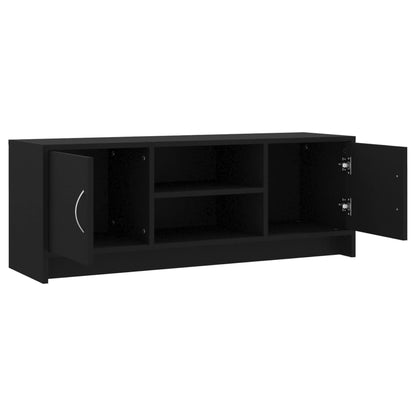 TV-skab Sort 102x30x37,5 cm Træ Materiale