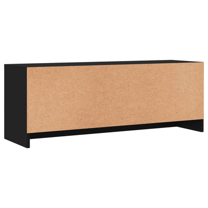 TV-skab Sort 102x30x37,5 cm Træ Materiale
