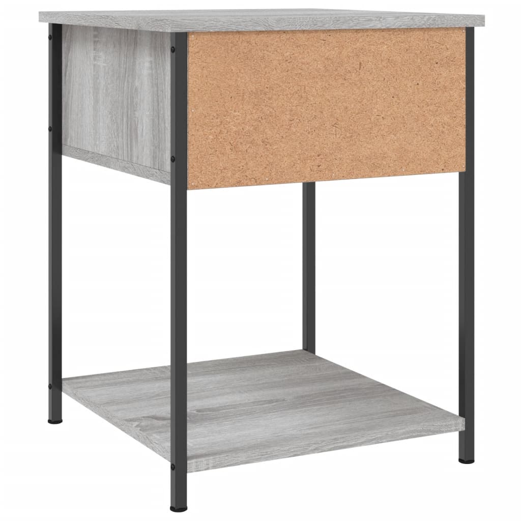 Nachttisch Grau Sonoma 44x45x58 cm Holzwerkstoff