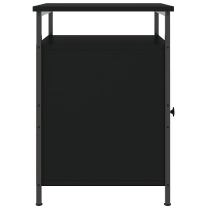 Nachttische 2 Stk. Schwarz 40x42x60 cm Holzwerkstoff