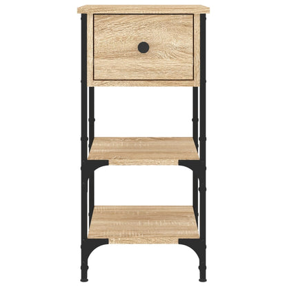 Nachttische 2 Stk. Sonoma-Eiche 34x36x70 cm Holzwerkstoff