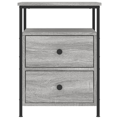 Nachttisch Grau Sonoma-Eiche 44x45x60 cm Holzwerkstoff