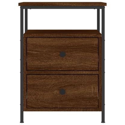 Nachttisch Braun Eichen-Optik 44x45x60 cm Holzwerkstoff