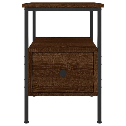 Nachttisch Braun Eichen-Optik 34x36x50 cm Holzwerkstoff
