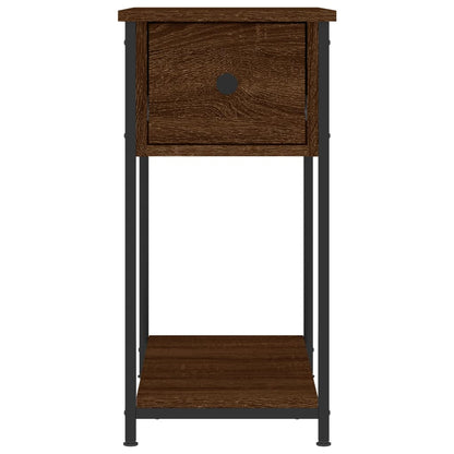 Nachttisch Braun Eichen-Optik 30x60x60 cm Holzwerkstoff