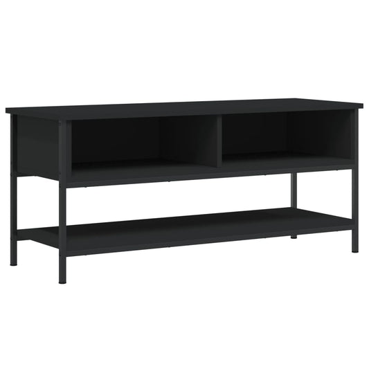 TV-skab Sort 100x35x45 cm Træ Materiale