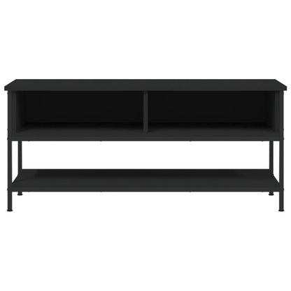 TV-skab Sort 100x35x45 cm Træ Materiale