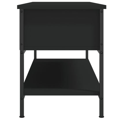 TV-skab Sort 100x35x45 cm Træ Materiale
