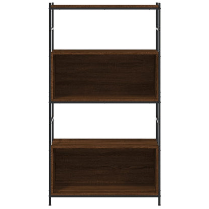 Bücherregal Braun Eichen-Optik 80x30x145,5 cm Holzwerkstoff
