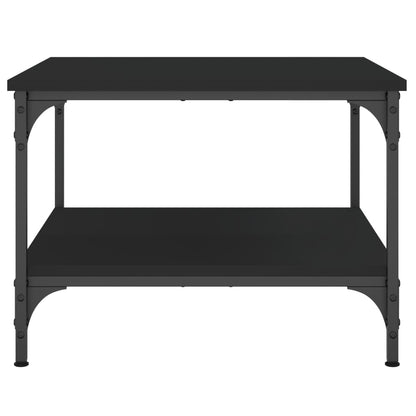 Couchtisch Schwarz 55x55x40 cm Holzwerkstoff
