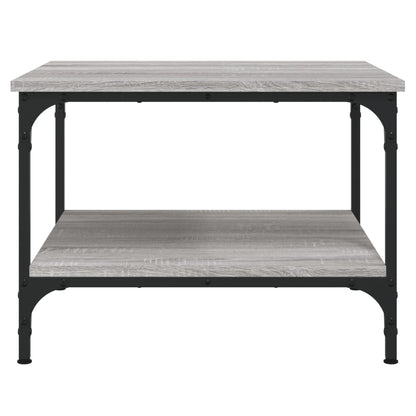 Couchtisch Grau Sonoma 55x55x40 cm Holzwerkstoff