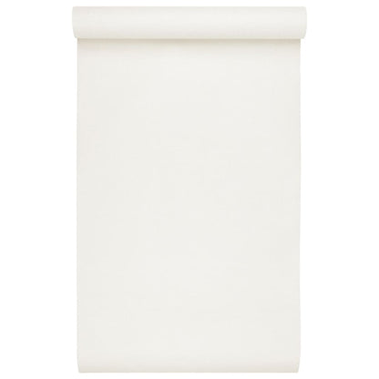 Vliestapete 3D Einfarbig Creme 10x0,53 m