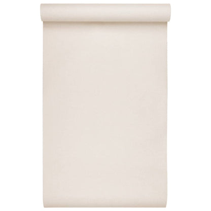 Vliestapete 3D Einfarbig Beige 10x0,53 m