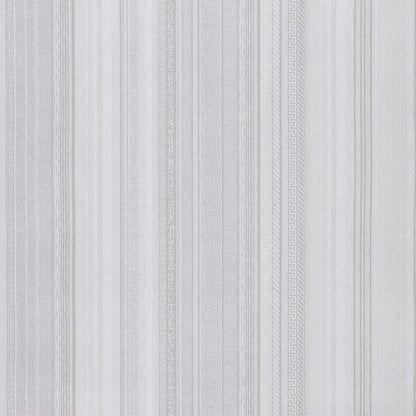 Vliestapete 3D Streifenmuster Grau 10x0,53 m