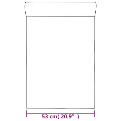 Vliestapete 3D Blumenmuster Grau 10x0,53 m