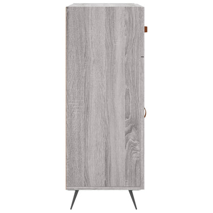 Sideboard Grau Sonoma 69,5x34x90 cm Holzwerkstoff