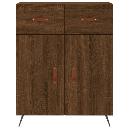 Sideboard Braun Eichen-Optik 69,5x34x90 cm Holzwerkstoff