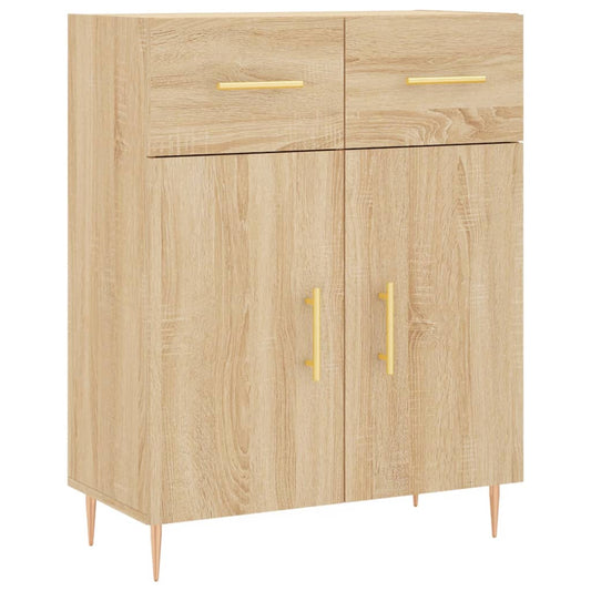 Sideboard Sonoma-Eiche 69,5x34x90 cm Holzwerkstoff
