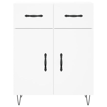 Sideboard Weiß 69,5x34x90 cm Holzwerkstoff