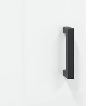 Skænk Højglans Hvid 69,5x34x90 cm Træmateriale