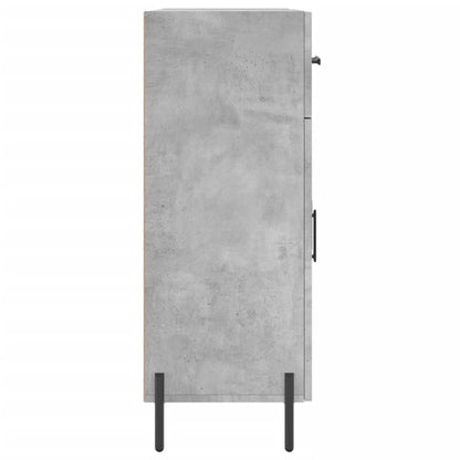 Sideboard Betongrau 69,5x34x90 cm Holzwerkstoff