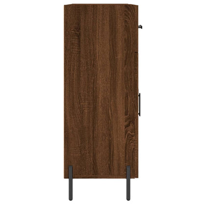 Sideboard Braun Eichen-Optik 69,5x34x90 cm Holzwerkstoff