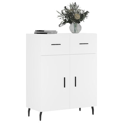 Sideboard Weiß 69,5x34x90 cm Holzwerkstoff