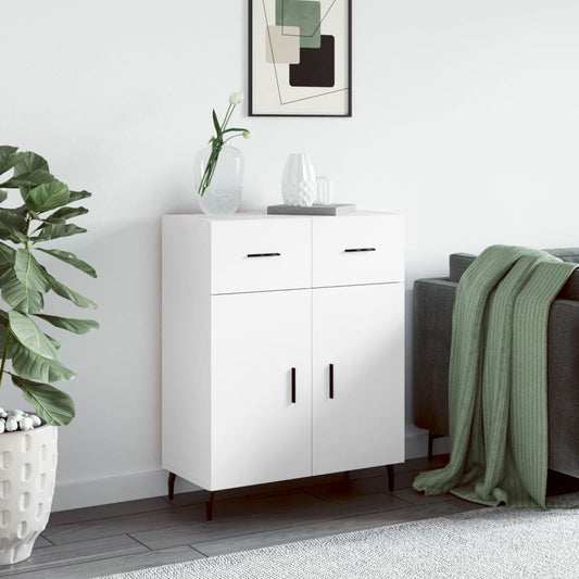 Sideboard Weiß 69,5x34x90 cm Holzwerkstoff