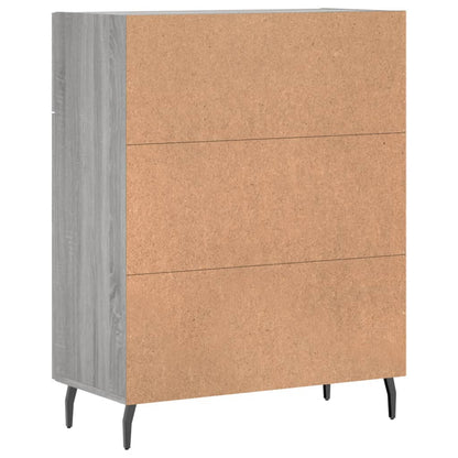 Sideboard Grau Sonoma 69,5x34x90 cm Holzwerkstoff