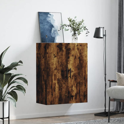 Overskab Røget Eg 69,5x34x90 cm