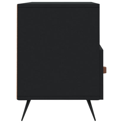 TV-skab Sort 102x36x50 cm Træ Materiale
