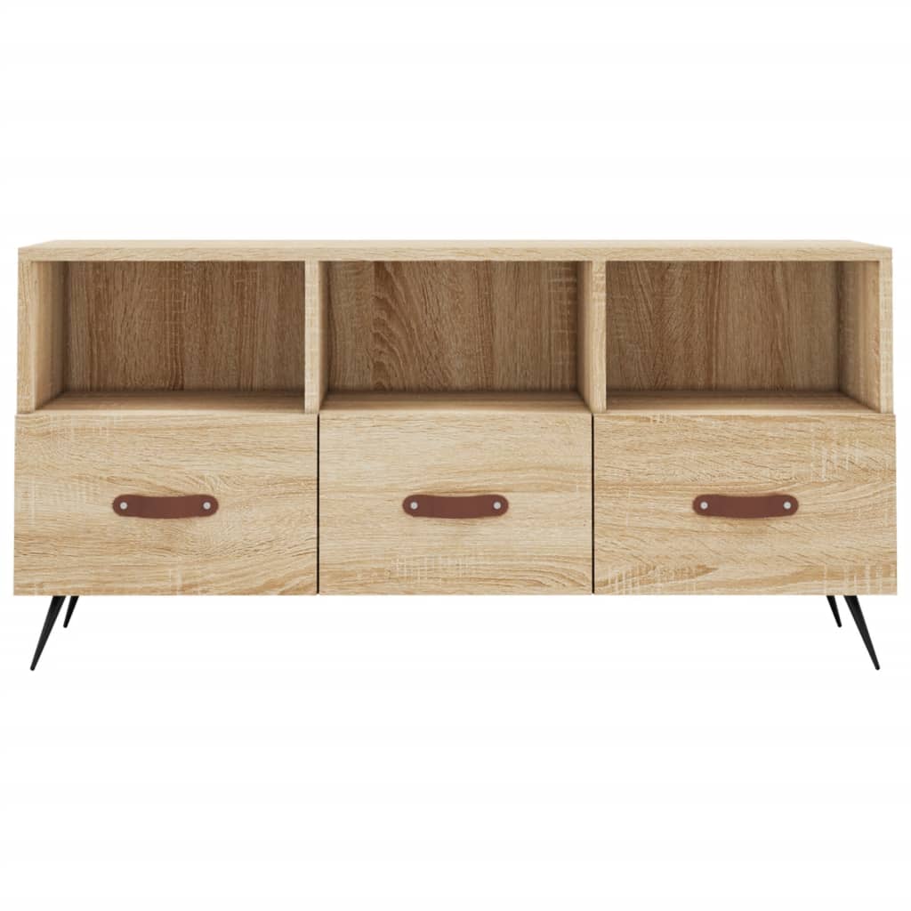Tv-møbel Sonoma eg 102x36x50 cm træmateriale