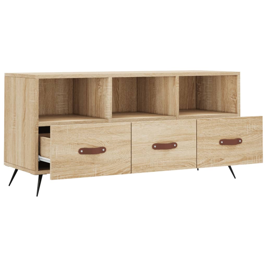 Tv-møbel Sonoma eg 102x36x50 cm træmateriale