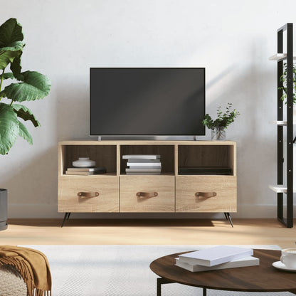 Tv-møbel Sonoma eg 102x36x50 cm træmateriale