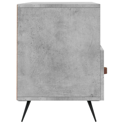 TV-Schrank Betongrau 102x36x50 cm Holzwerkstoff