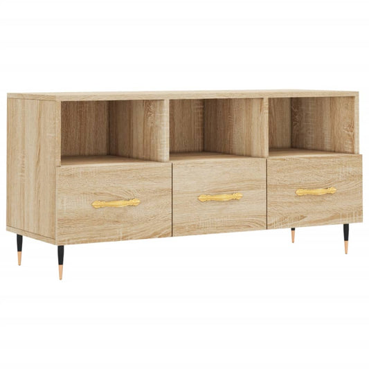 Tv-møbel Sonoma eg 102x36x50 cm træmateriale